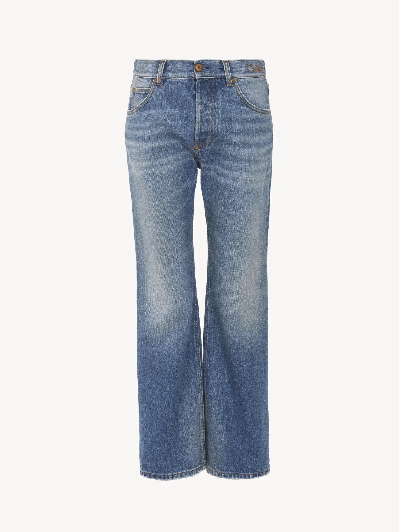 Women Chloé Fuego Cropped Bootcut Jeans