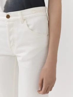 Women Chloé Fuego Cropped Bootcut Jeans
