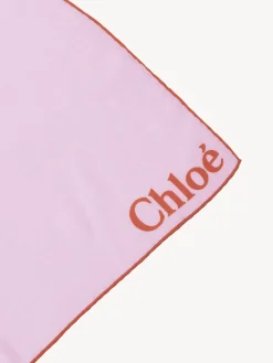 Women Chloé Fusion Printed Long Scarf