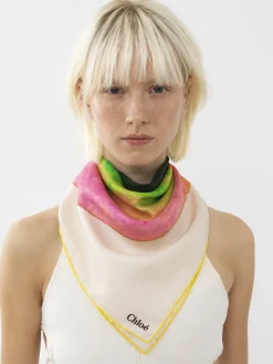 Women Chloé Fusion Printed Scarf