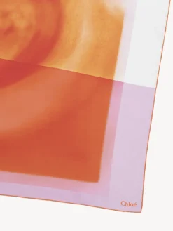 Women Chloé Fusion Printed Scarf