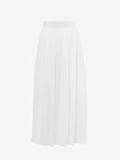 Women Chloé Gathered Midi Skirt