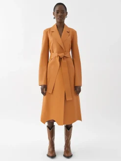 Women Chloé Generous Wrap Coat