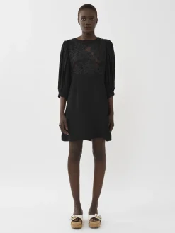 Women Chloé Guipure Mini Dress