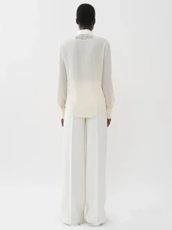 Women Chloé Guipure-Detail Blouse
