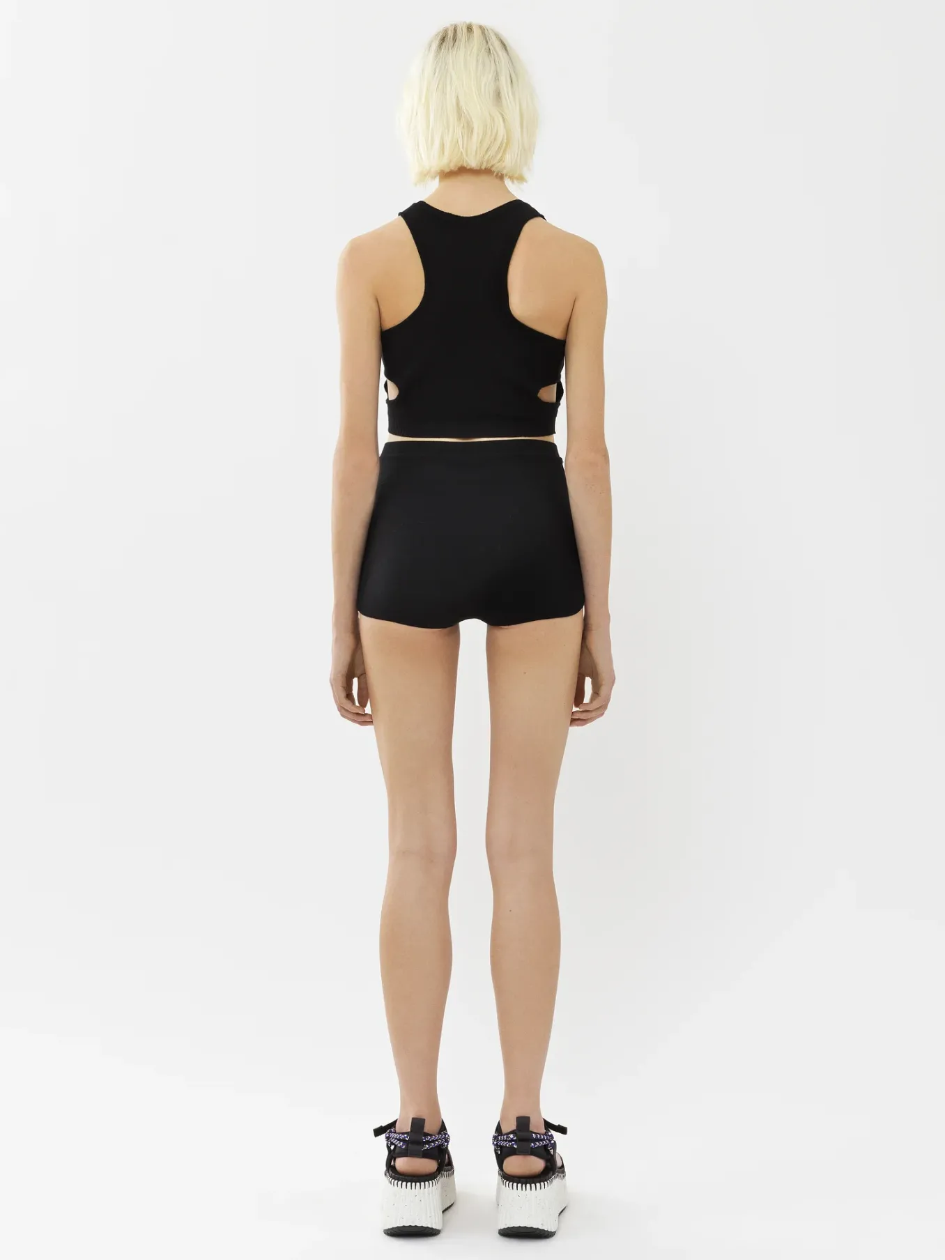 Women Chloé High-Waisted Mini Shorts
