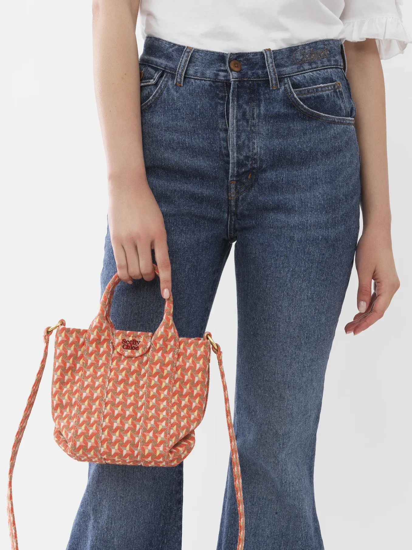 Women Chloé Laetizia Mini Cross-Body Tote