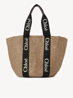 Women Chloé Large Woody Basket