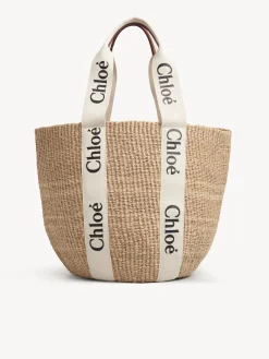 Women Chloé Large Woody Basket