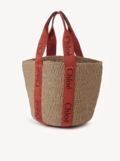 Women Chloé Large Woody Basket