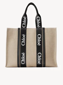 Women Chloé Large Woody Tote Bag