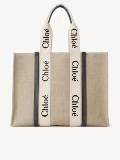 Women Chloé Large Woody Tote Bag