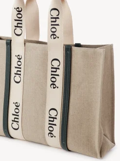 Women Chloé Large Woody Tote Bag