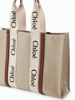 Women Chloé Large Woody Tote Bag
