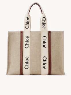 Women Chloé Large Woody Tote Bag
