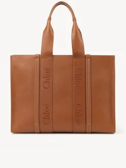 Women Chloé Large Woody Tote Bag