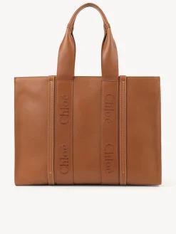Women Chloé Large Woody Tote Bag