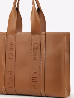 Women Chloé Large Woody Tote Bag