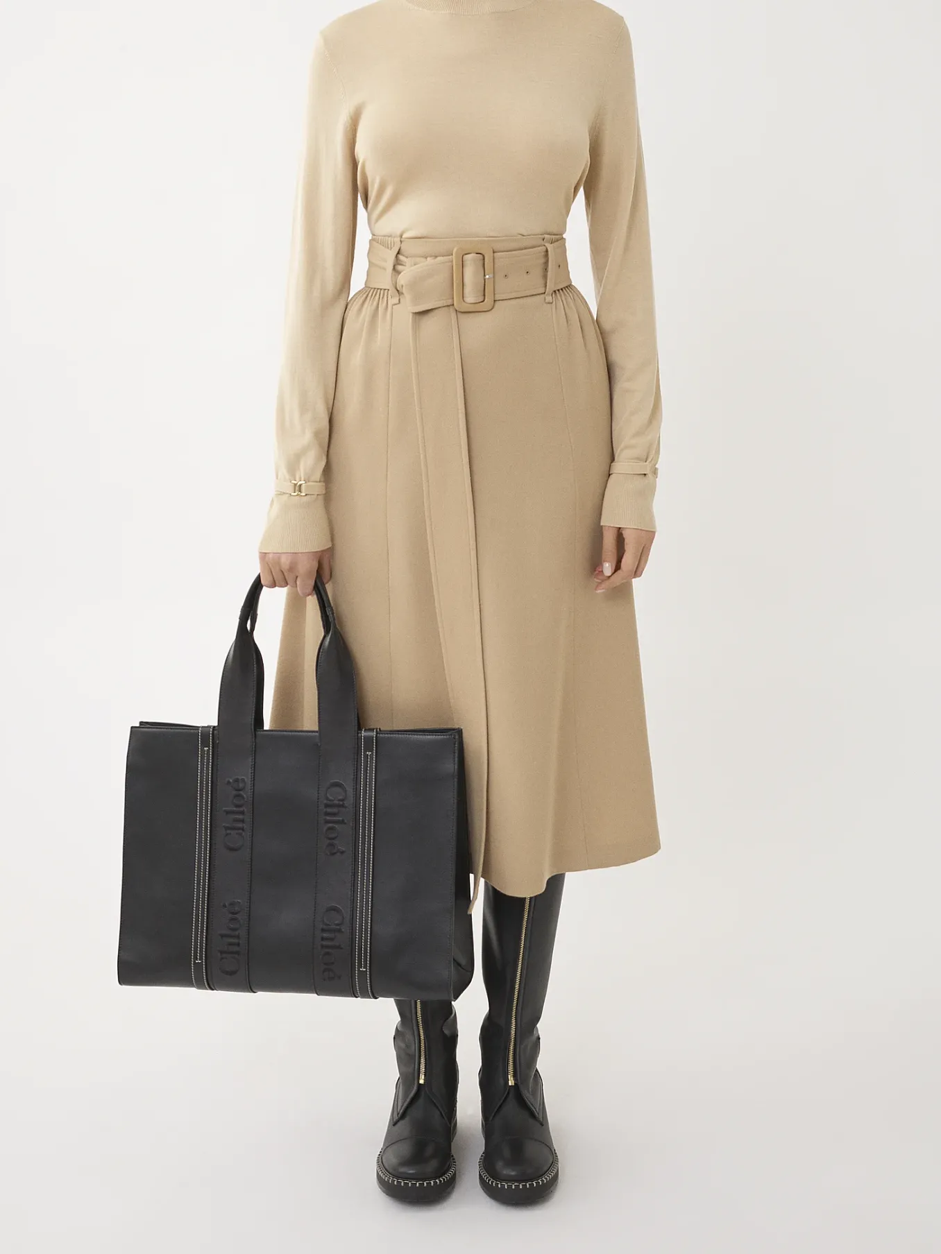 Women Chloé Large Woody Tote Bag