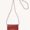 Women Chloé Layers Card Holder With Strap
