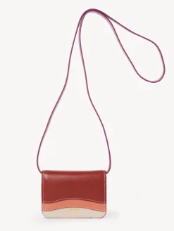 Women Chloé Layers Card Holder With Strap