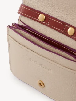 Women Chloé Layers Card Holder With Strap