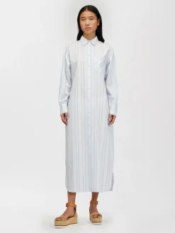 Women Chloé Long Boyfriend Shirt Dress