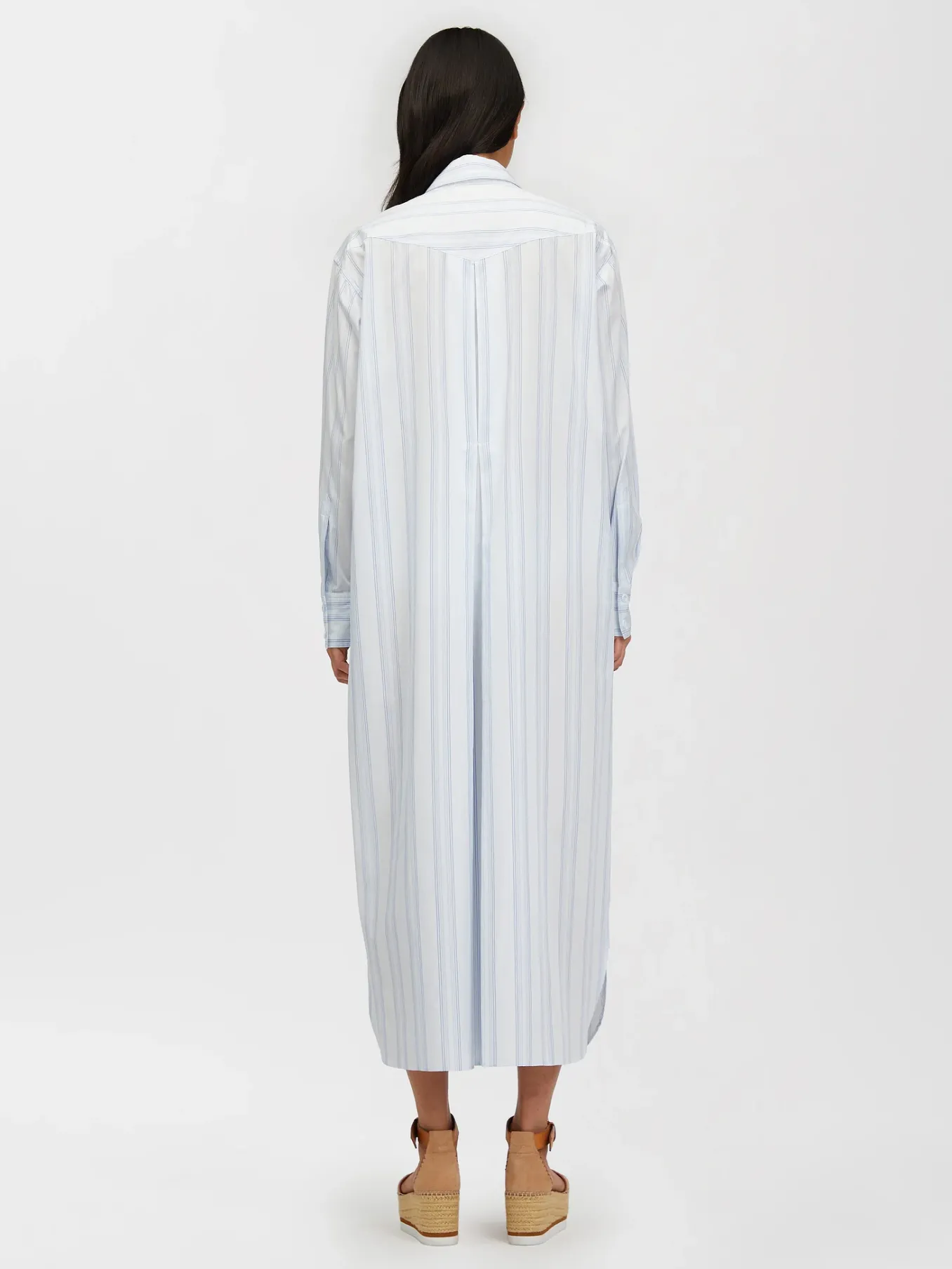 Women Chloé Long Boyfriend Shirt Dress