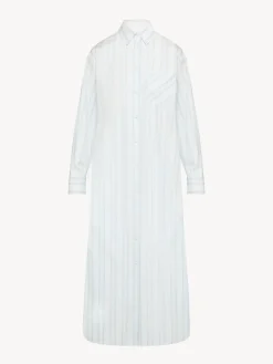 Women Chloé Long Boyfriend Shirt Dress