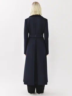 Women Chloé Long Double-Breasted Coat