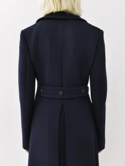 Women Chloé Long Double-Breasted Coat