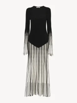 Women Chloé Long Flared Dress