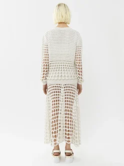 Women Chloé Long Flared Skirt