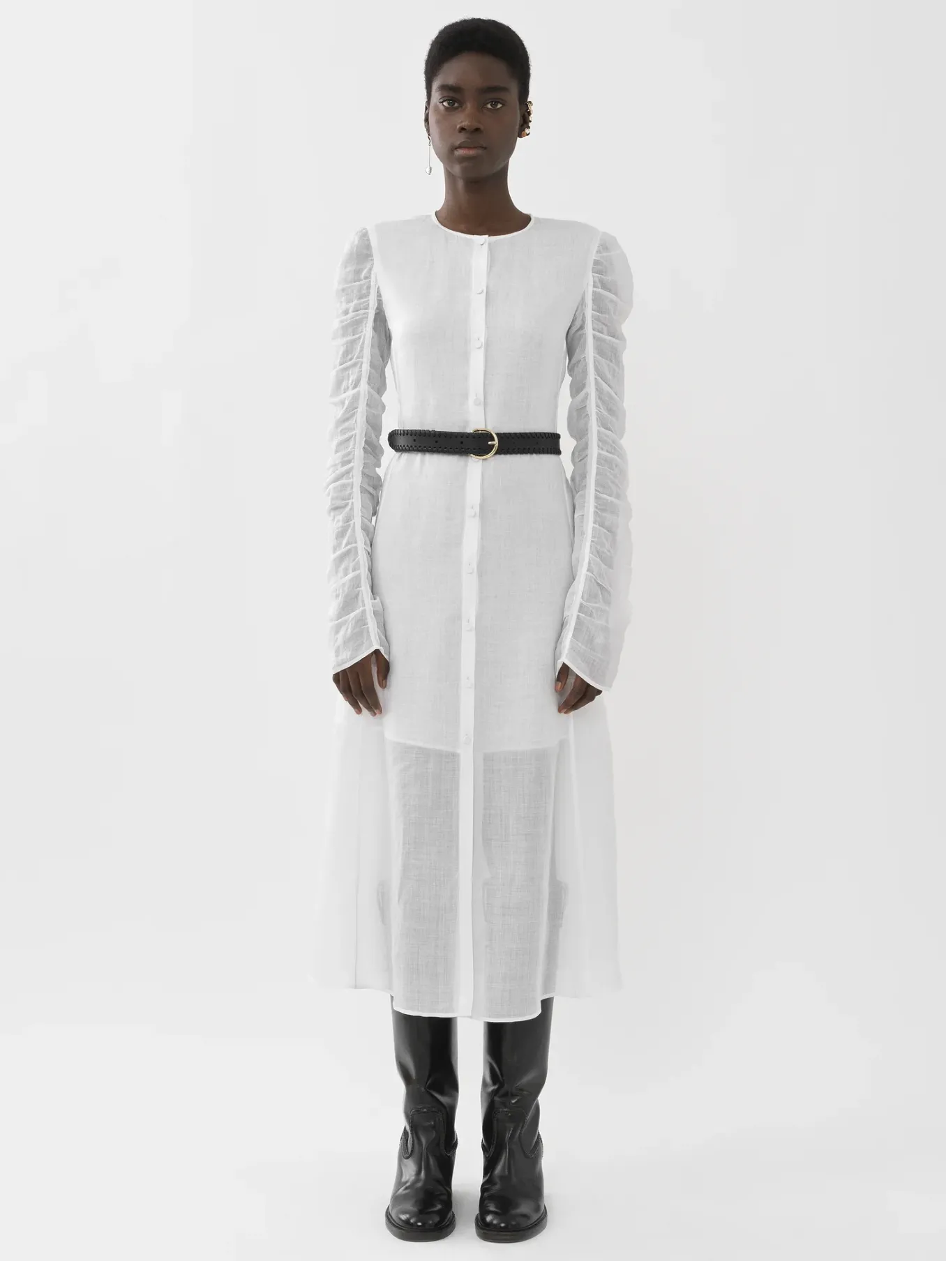 Women Chloé Long Shirt Dress