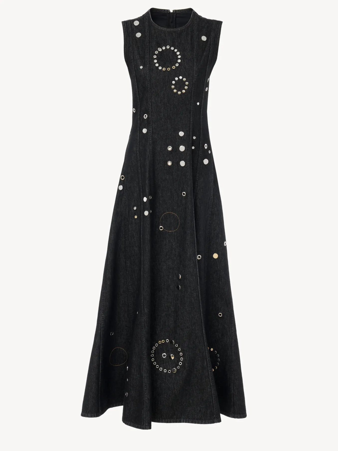 Women Chloé Long Sleeveless Dress