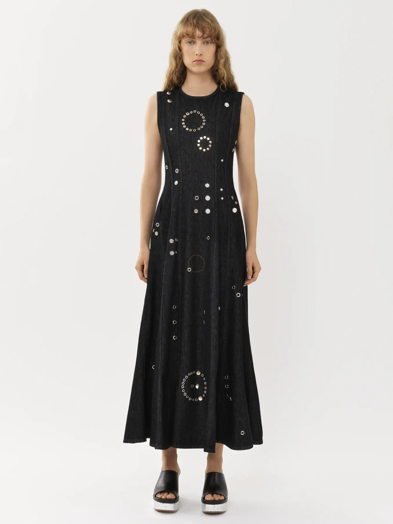 Women Chloé Long Sleeveless Dress
