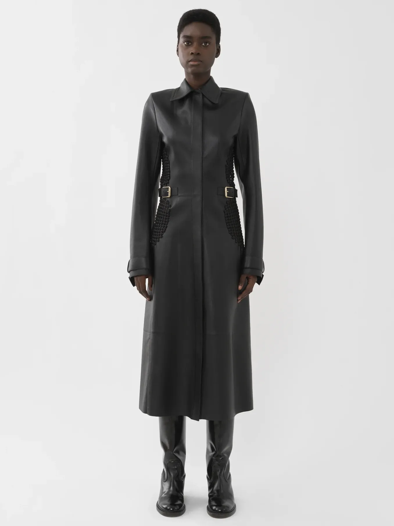Women Chloé Long Slim Coat