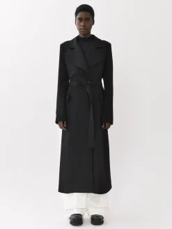 Women Chloé Long Wrap Coat