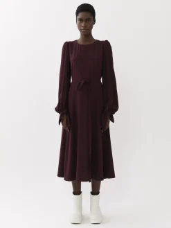 Women Chloé Long-Sleeve Midi Dress