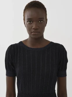 Women Chloé Lurex Knit Top