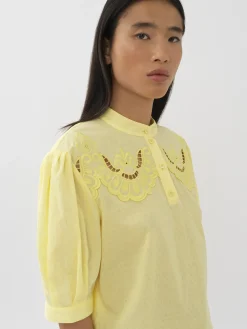 Women Chloé Mao Collar Top