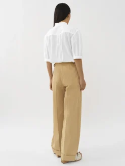Women Chloé Mao Collar Top