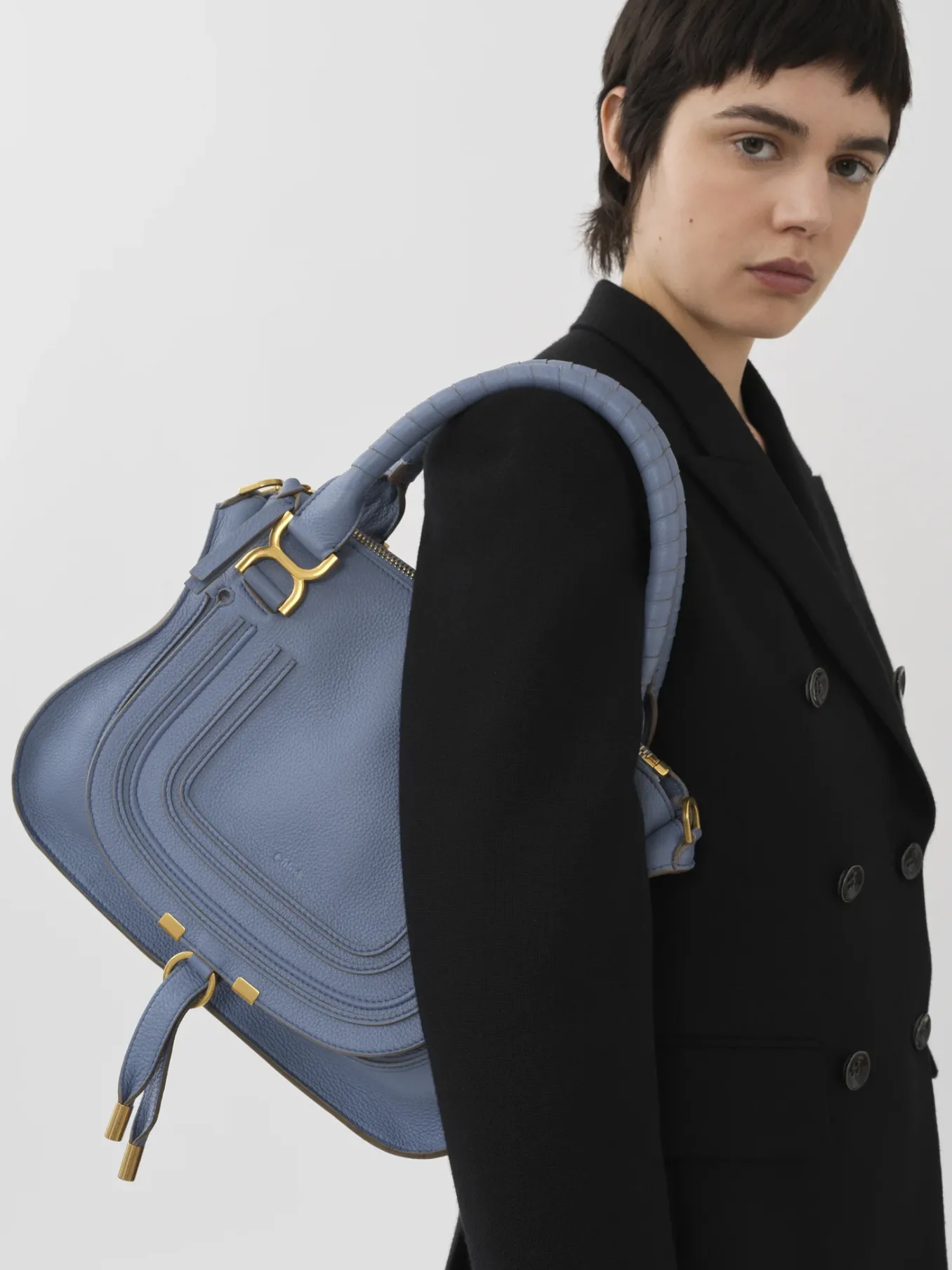 Women Chloé Marcie Double Carry Bag