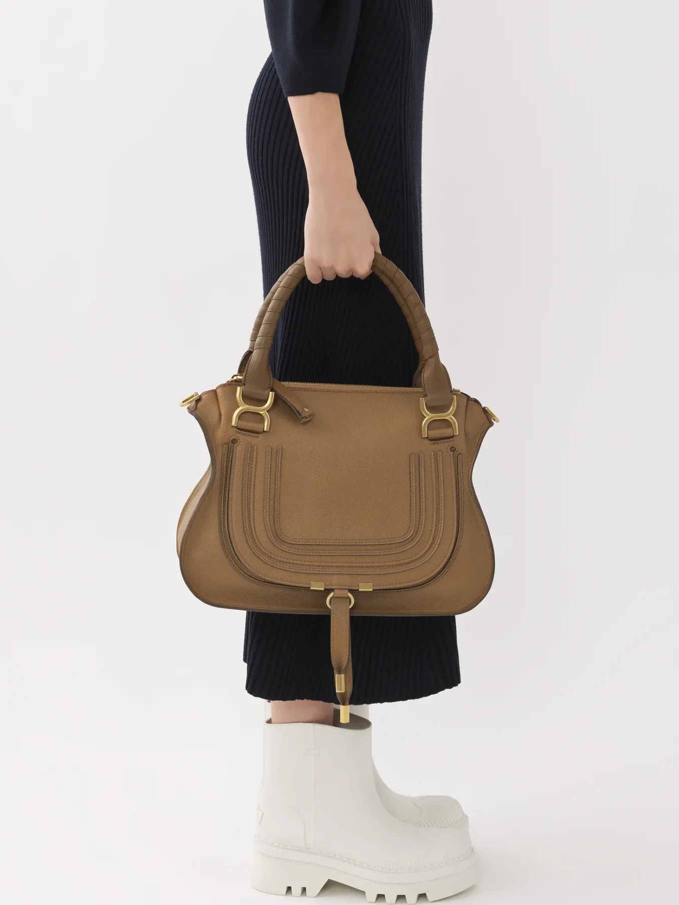 Women Chloé Marcie Double Carry Bag
