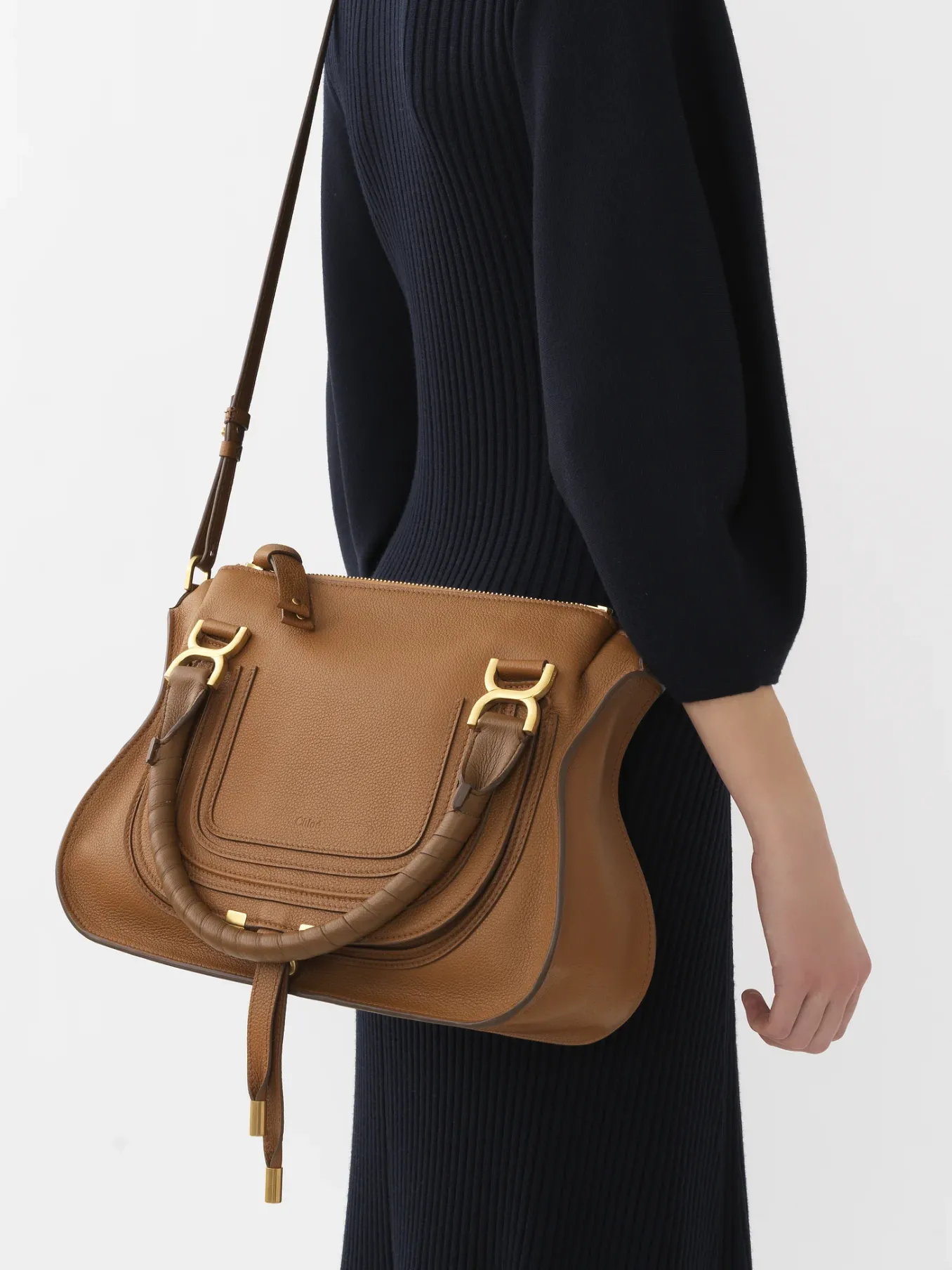 Women Chloé Marcie Double Carry Bag
