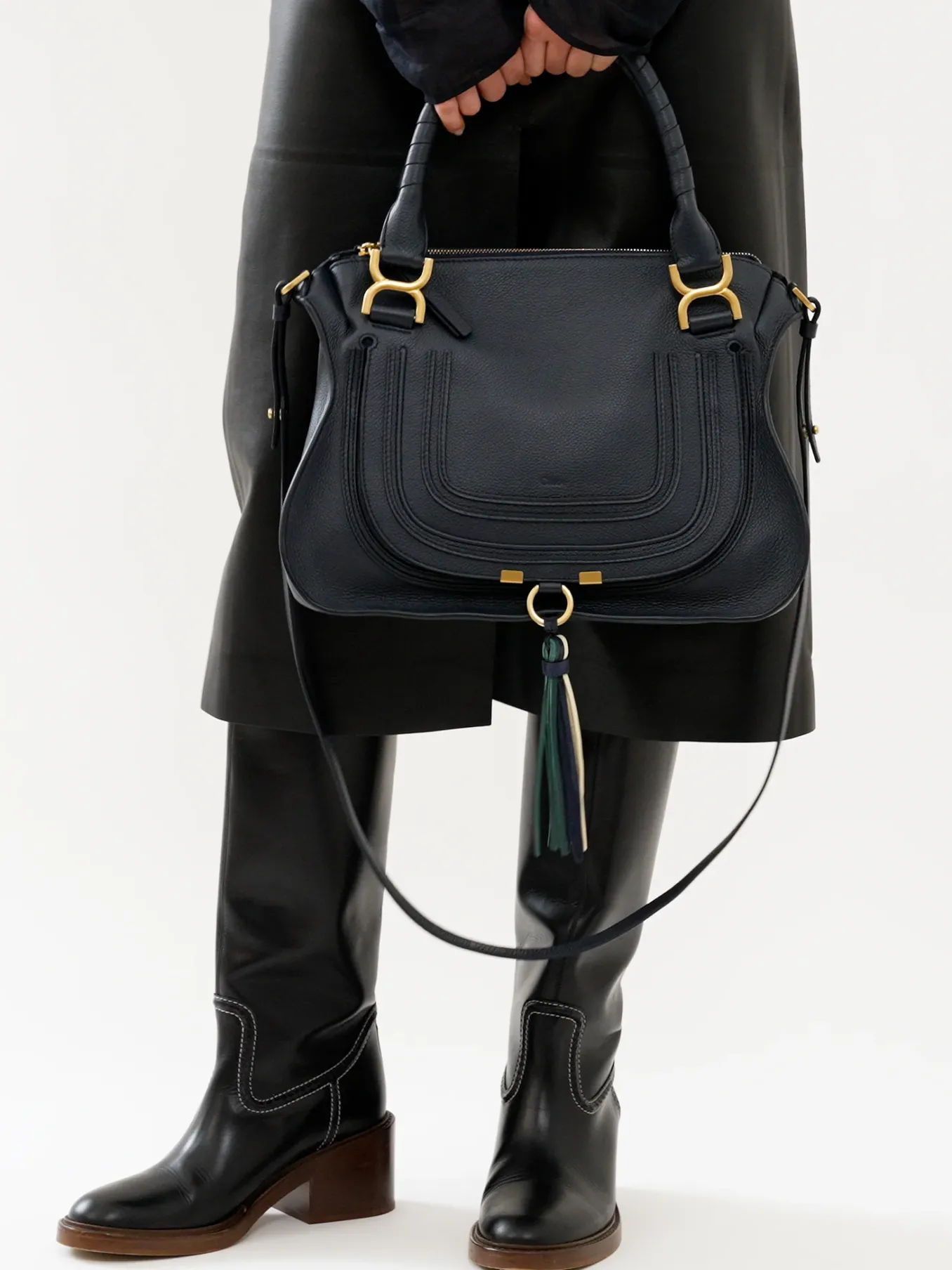 Women Chloé Marcie Double Carry Bag