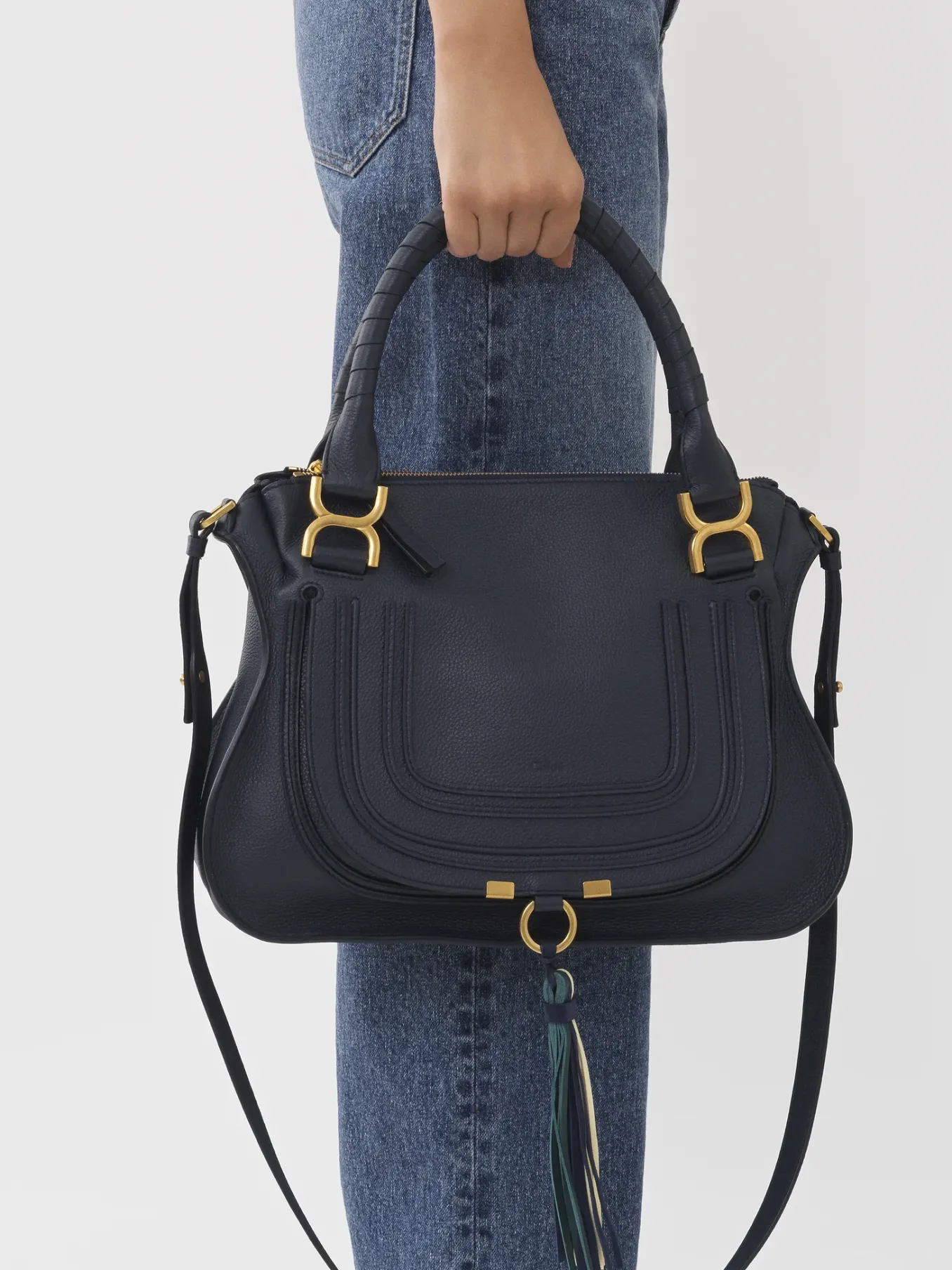 Women Chloé Marcie Double Carry Bag