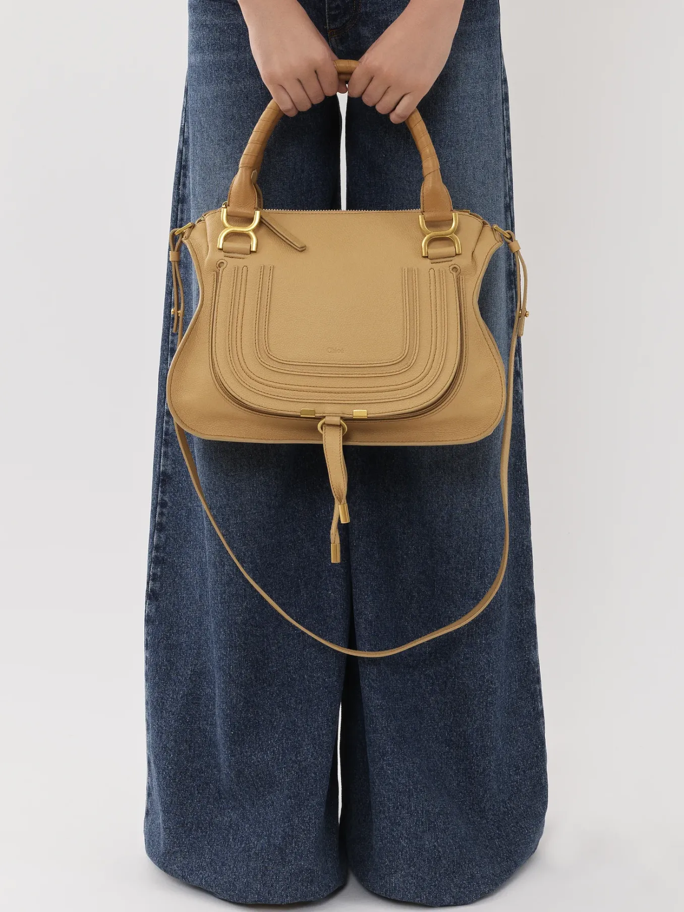 Women Chloé Marcie Double Carry Bag