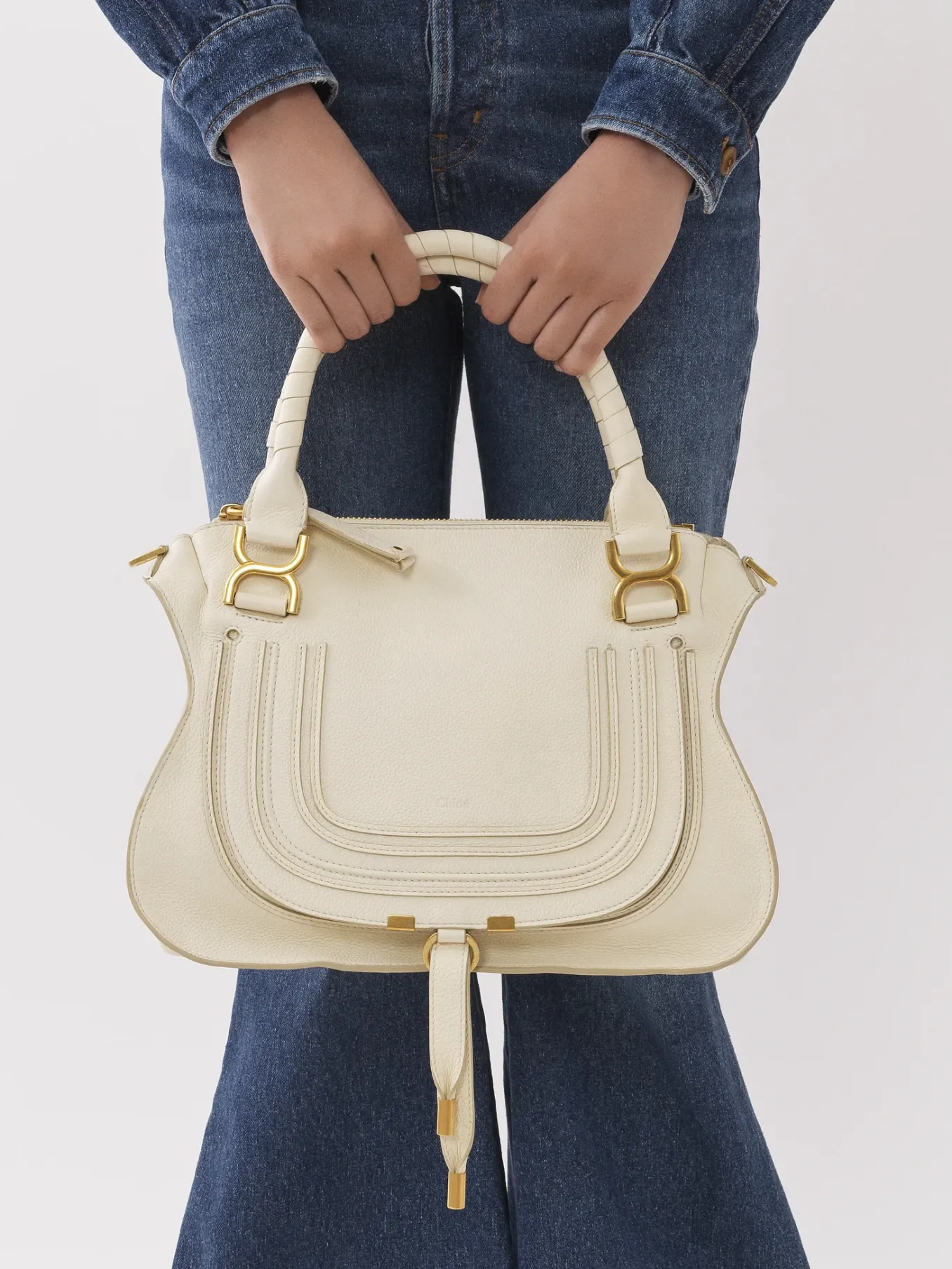 Women Chloé Marcie Double Carry Bag