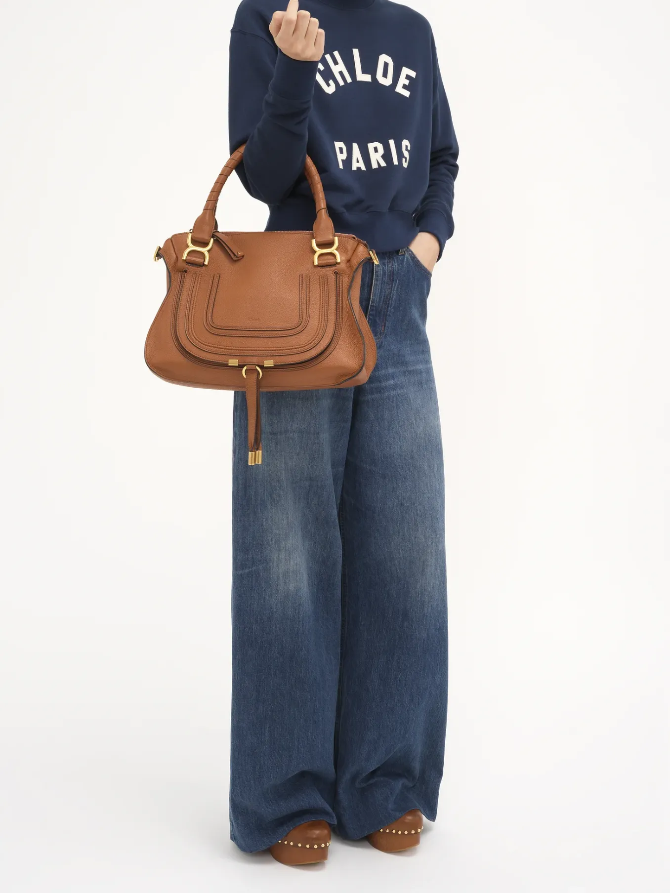 Women Chloé Marcie Double Carry Bag